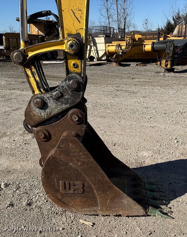 image for item EN0474 2011 Komatsu PC88MR-8 mini excavator