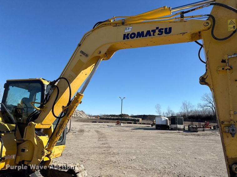 image for item EN0474 2011 Komatsu PC88MR-8 mini excavator
