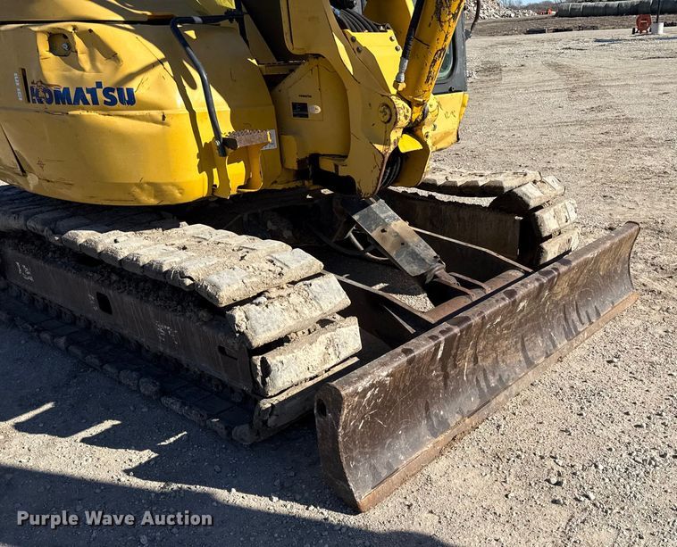 image for item EN0474 2011 Komatsu PC88MR-8 mini excavator