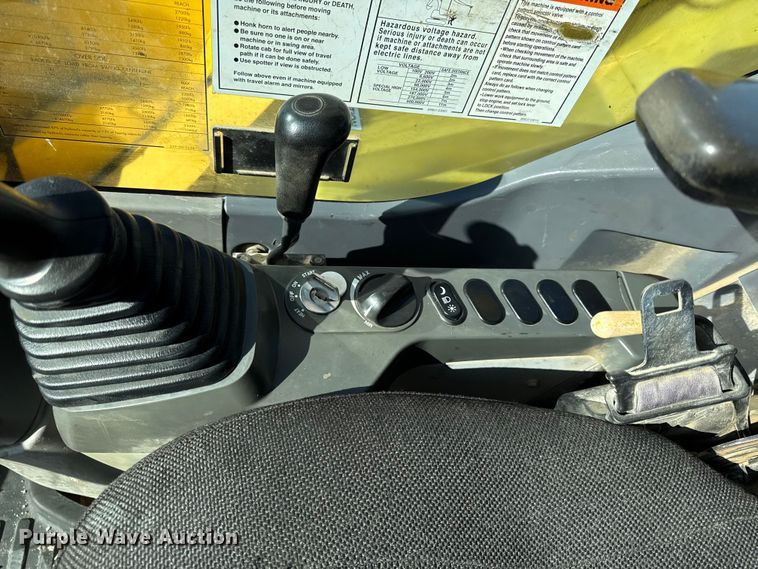 image for item EN0474 2011 Komatsu PC88MR-8 mini excavator