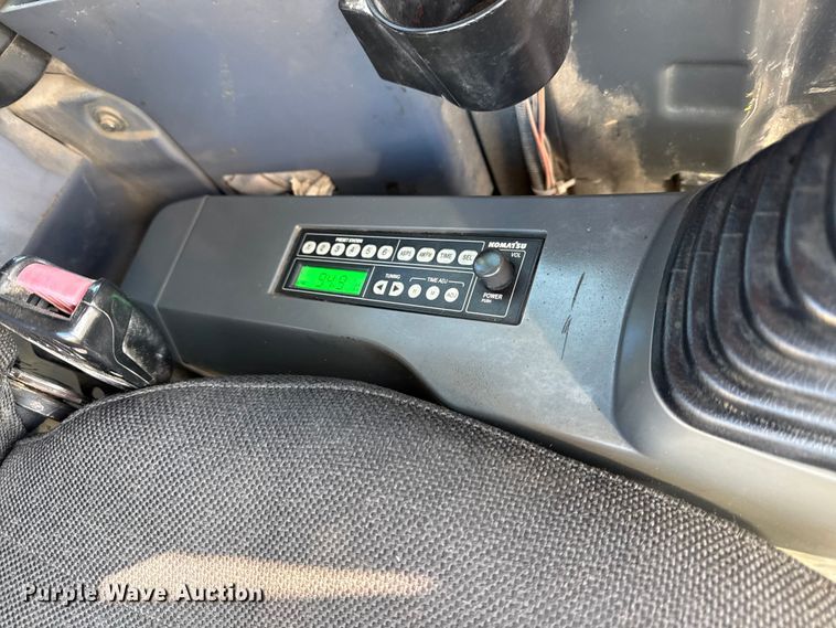 image for item EN0474 2011 Komatsu PC88MR-8 mini excavator