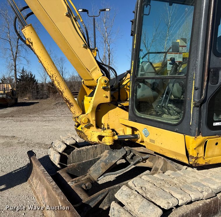 image for item EN0475 2012 Komatsu PC88MR-8 mini excavator