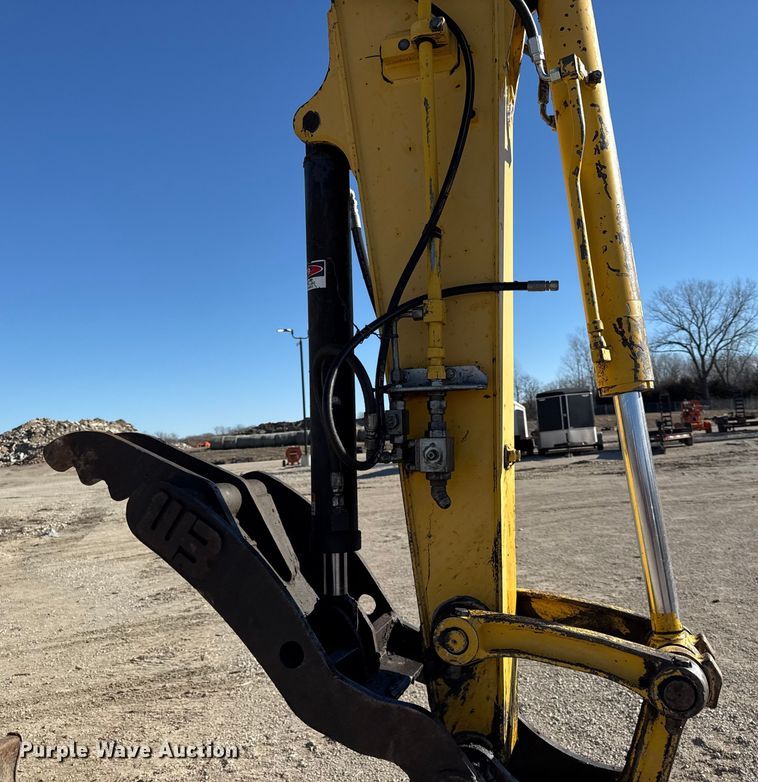 image for item EN0475 2012 Komatsu PC88MR-8 mini excavator