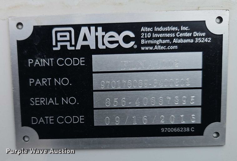 image for item EO4924 2016 Ford F550 bucket truck