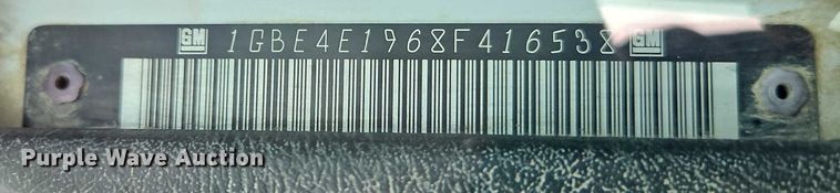 image for item EO4943 2008 Chevrolet C4500 flatbed truck