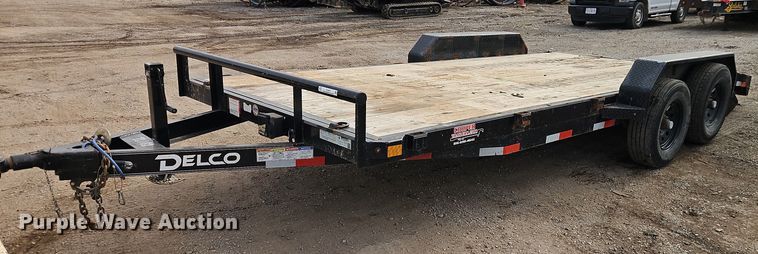 image for item EO4947 2022 Delco utility trailer