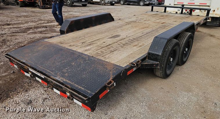 image for item EO4947 2022 Delco utility trailer