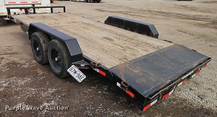 image for item EO4947 2022 Delco utility trailer