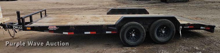 image for item EO4947 2022 Delco utility trailer