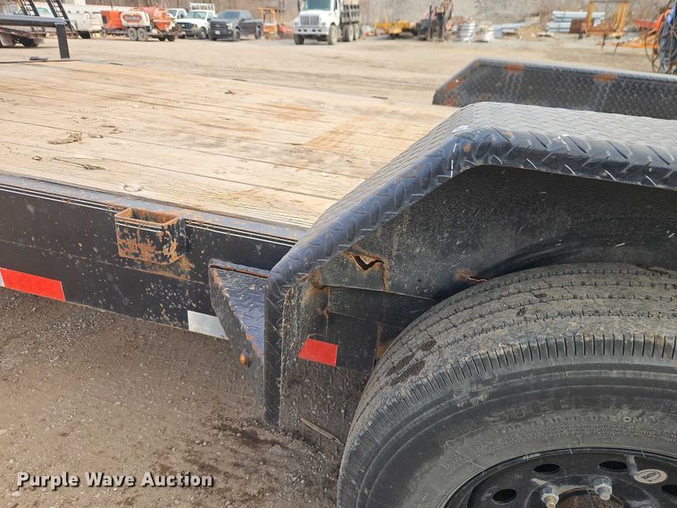 image for item EO4947 2022 Delco utility trailer