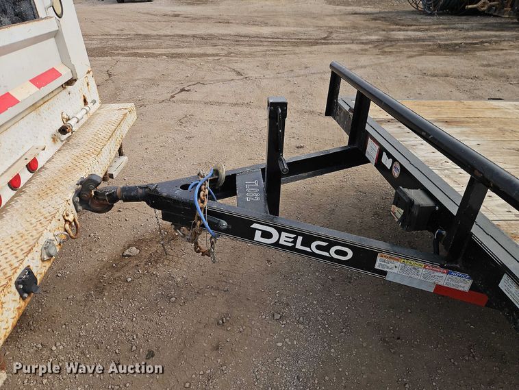 image for item EO4947 2022 Delco utility trailer