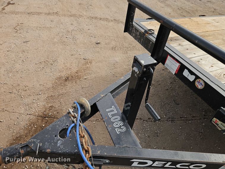 image for item EO4947 2022 Delco utility trailer
