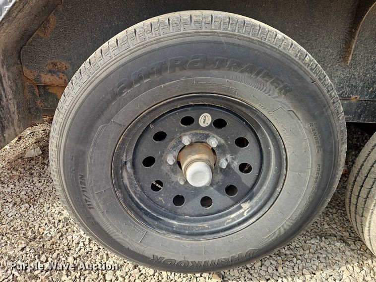 image for item EO4947 2022 Delco utility trailer