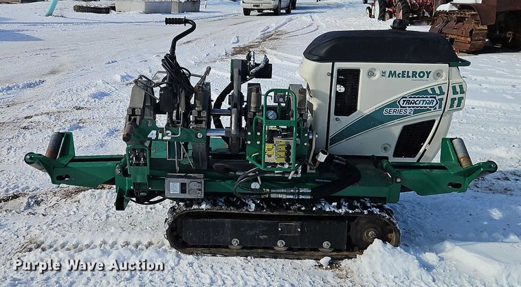 image for item EO4949 McElroy AT1830101 TracStar Series 2 poly fusion machine