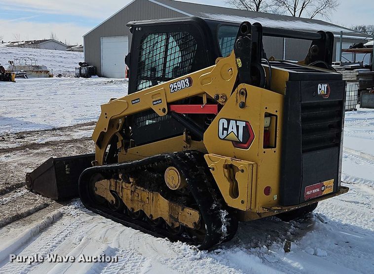 image for item EO4952 2020 Caterpillar 259D3 tracked skid steer loader