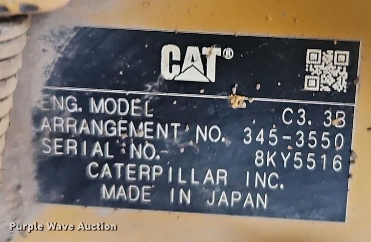 image for item EO4952 2020 Caterpillar 259D3 tracked skid steer loader