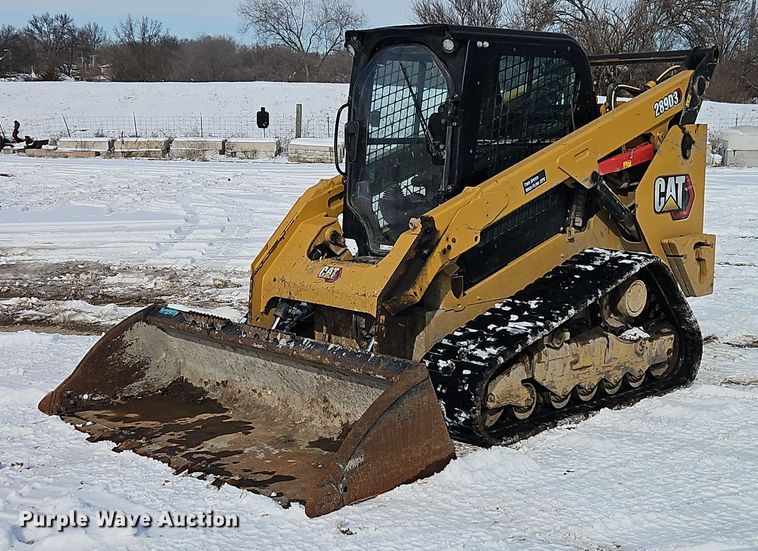 image for item EO4953 2020 Caterpillar 289D3 tracked skid steer loader