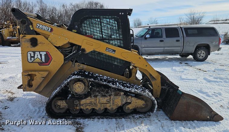 image for item EO4953 2020 Caterpillar 289D3 tracked skid steer loader