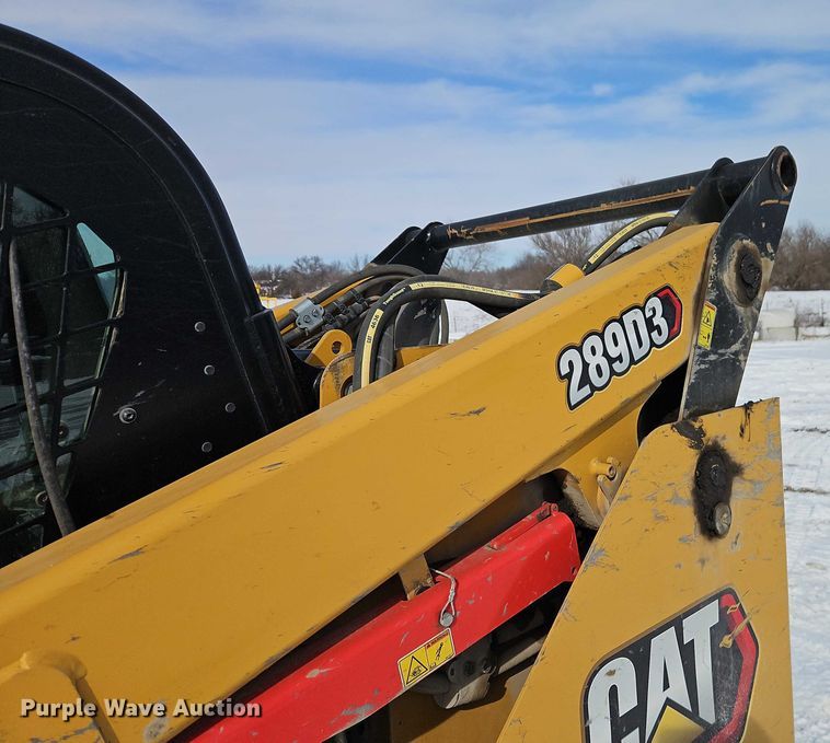image for item EO4953 2020 Caterpillar 289D3 tracked skid steer loader