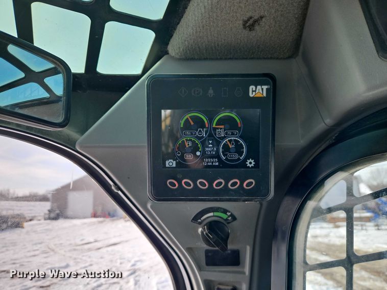 image for item EO4953 2020 Caterpillar 289D3 tracked skid steer loader