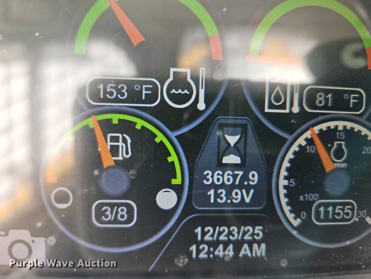 image for item EO4953 2020 Caterpillar 289D3 tracked skid steer loader