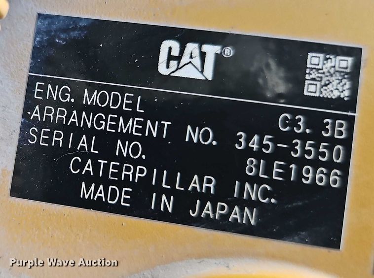 image for item EO4953 2020 Caterpillar 289D3 tracked skid steer loader