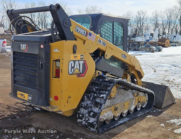 image for item EO4968 2022 Caterpillar 299D3 tracked skid steer loader