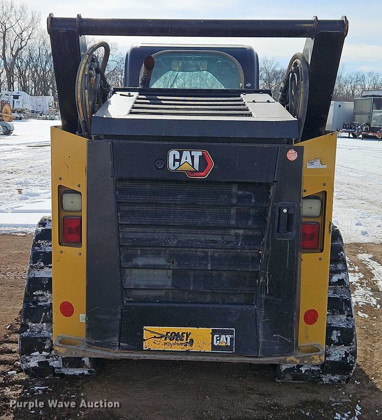 image for item EO4968 2022 Caterpillar 299D3 tracked skid steer loader