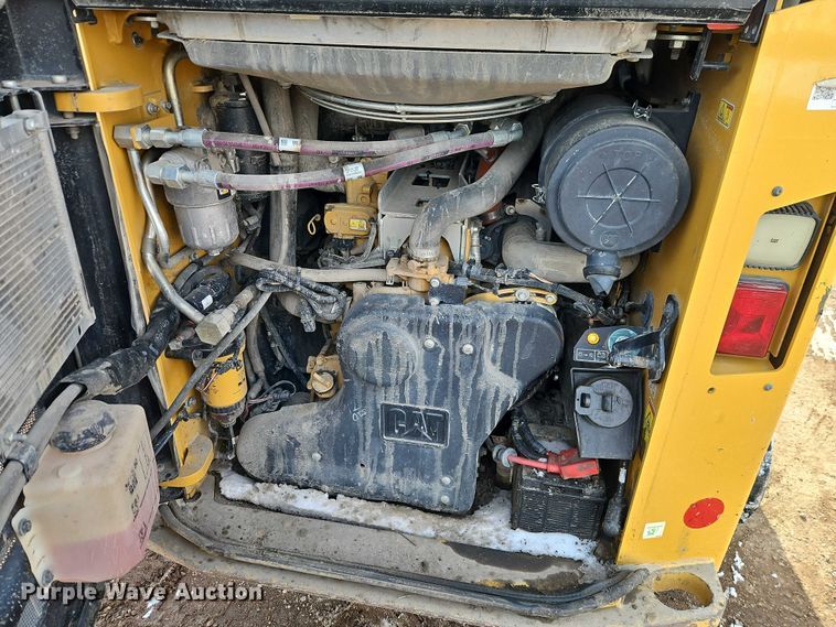 image for item EO4968 2022 Caterpillar 299D3 tracked skid steer loader