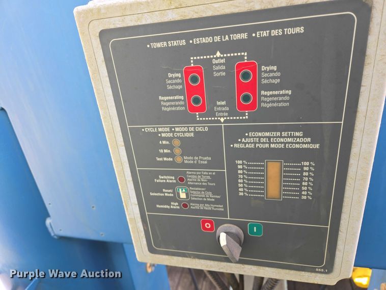 image for item ES2808 Sullair 900/1150XH air compressor