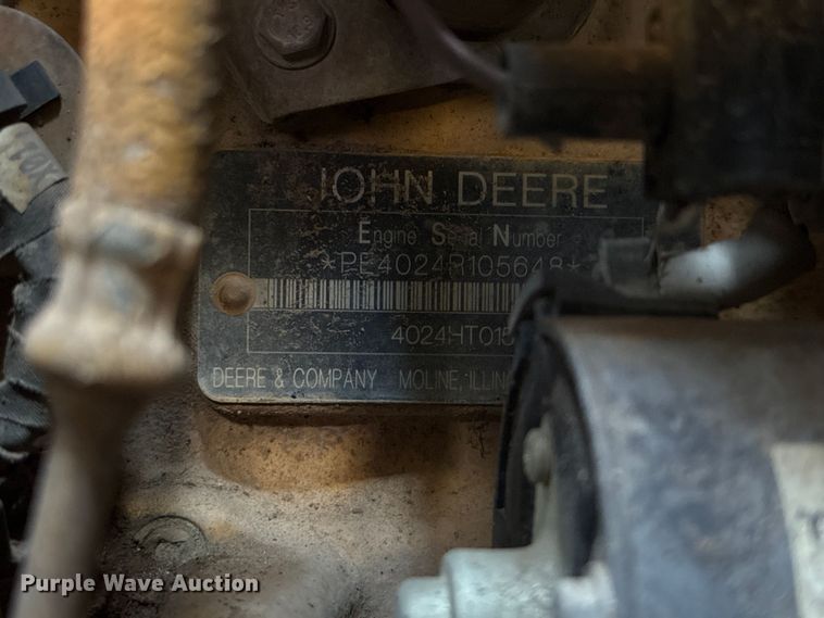 image for item ES5769 2013 John Deere 323DT tracked skid steer loader