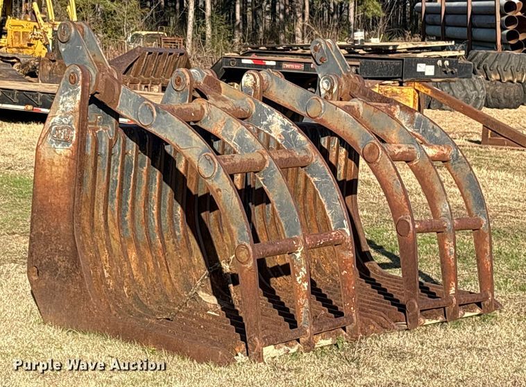 image for item ES8525 JRB 544H  wheel loader root grapple bucket