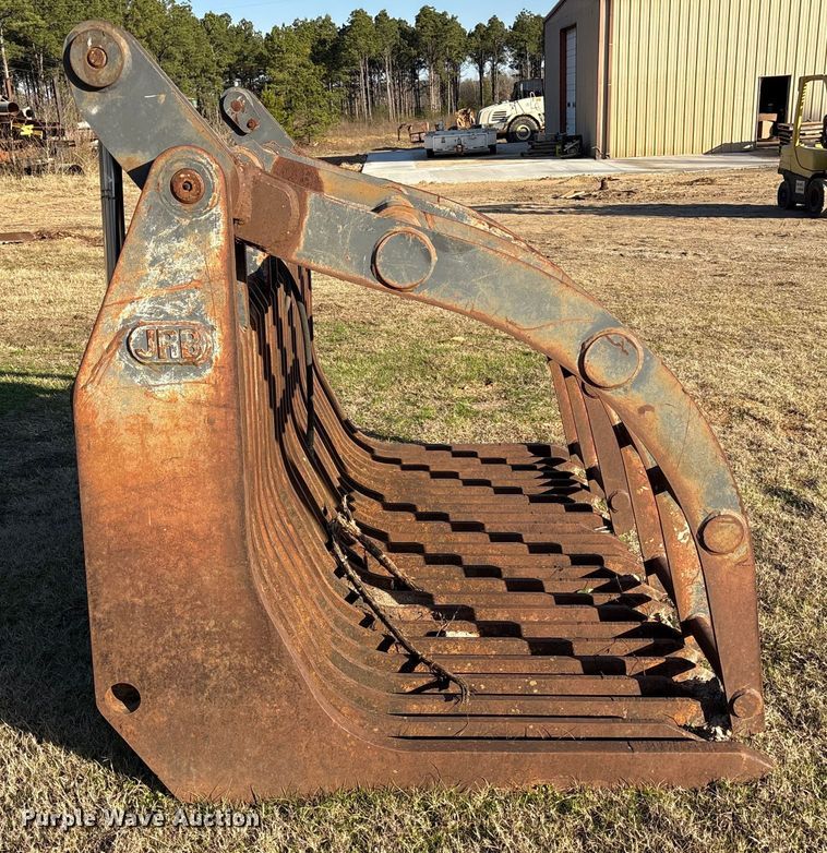 image for item ES8525 JRB 544H  wheel loader root grapple bucket