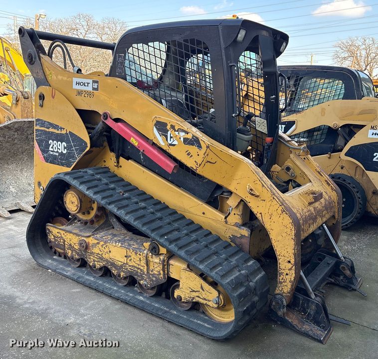 image for item ES8537 2012 Caterpillar 289C tracked skid steer loader