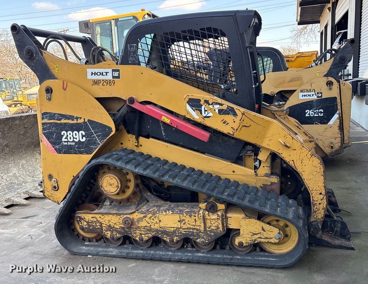 image for item ES8537 2012 Caterpillar 289C tracked skid steer loader