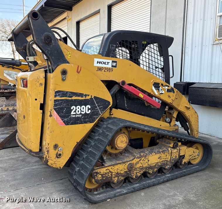image for item ES8537 2012 Caterpillar 289C tracked skid steer loader