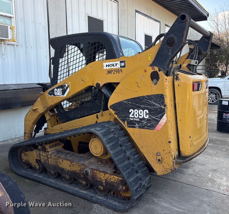 image for item ES8537 2012 Caterpillar 289C tracked skid steer loader