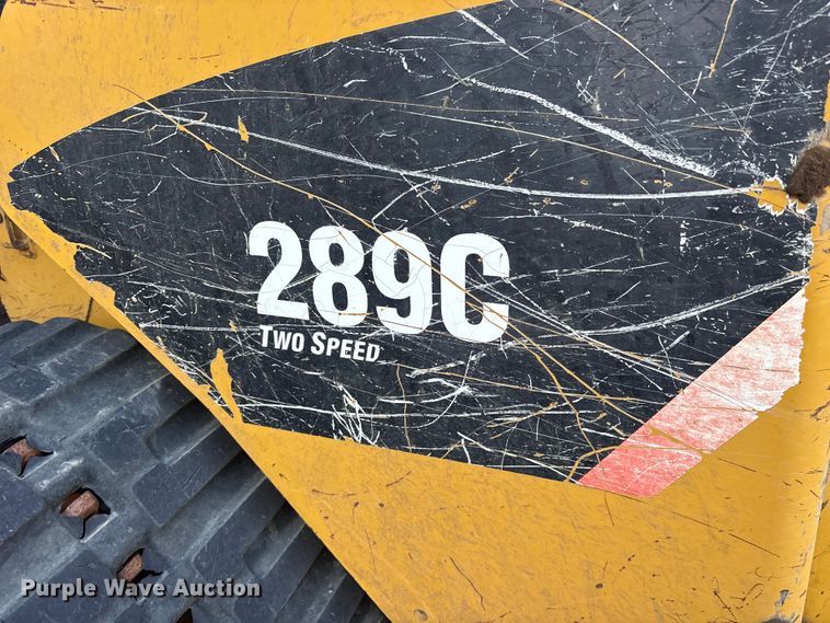 image for item ES8537 2012 Caterpillar 289C tracked skid steer loader