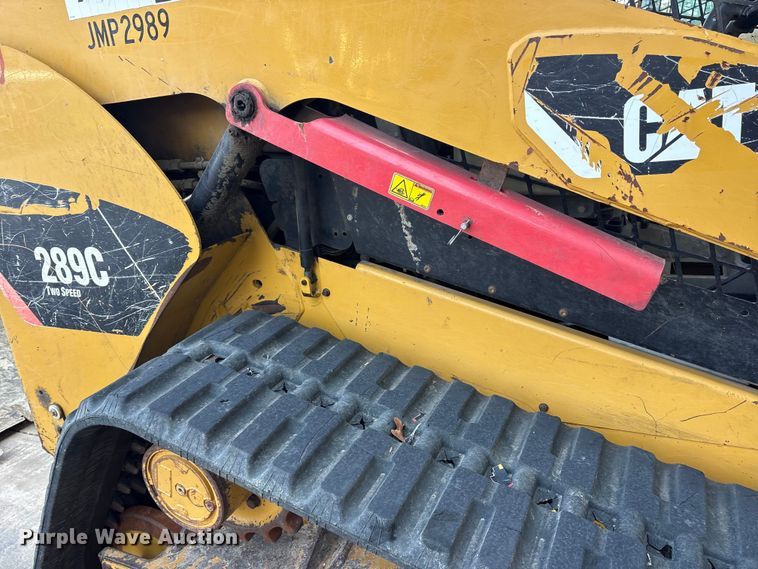 image for item ES8537 2012 Caterpillar 289C tracked skid steer loader