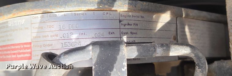 image for item ET1117 VMI INC. 615 dredge