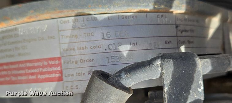 image for item ET1117 VMI INC. 615 dredge