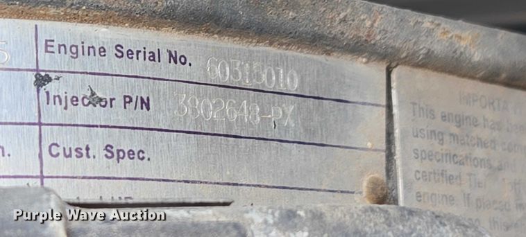 image for item ET1117 VMI INC. 615 dredge