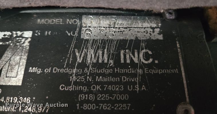 image for item ET1117 VMI INC. 615 dredge