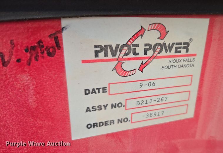 image for item ET1164 2006 Pivot Power generator