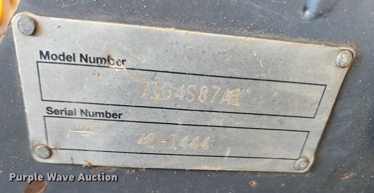 image for item ET1220 Loftness 71G4S37A1 skid steer mulcher