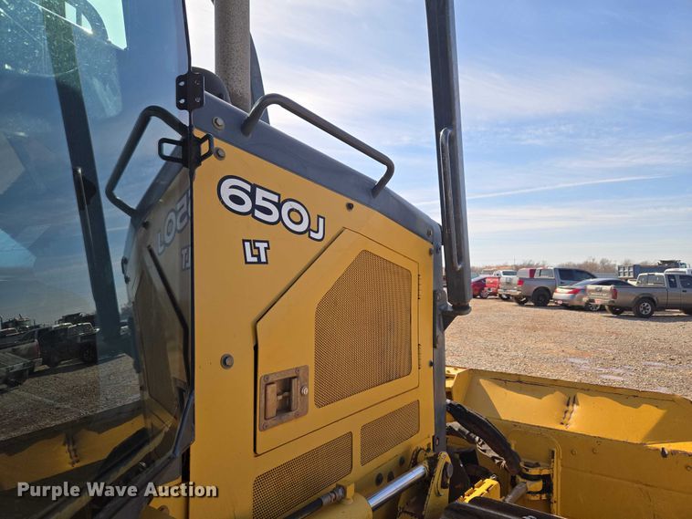 image for item ET1238 2008 John Deere 650J dozer