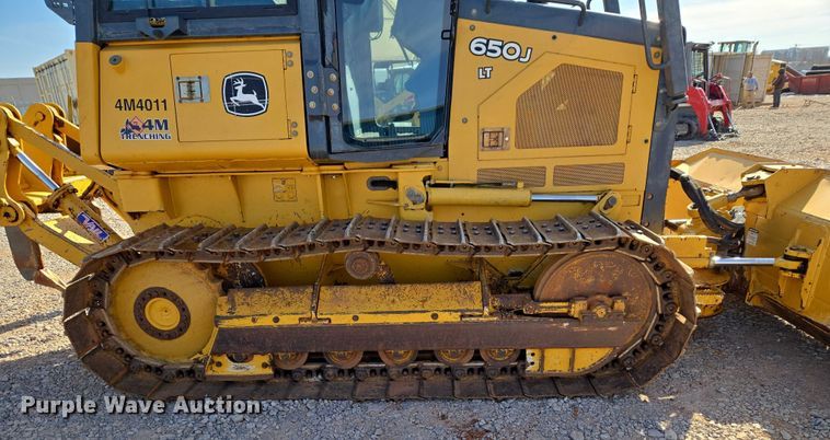 image for item ET1238 2008 John Deere 650J dozer