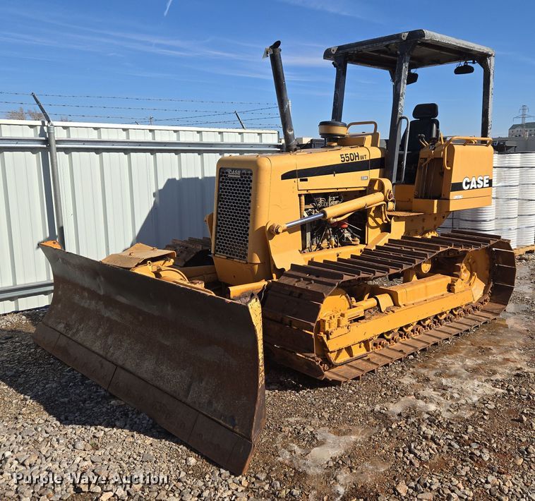 image for item ET1239 2007 Case 550H dozer