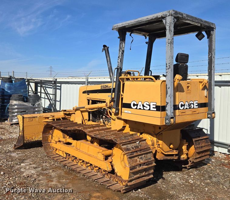image for item ET1239 2007 Case 550H dozer