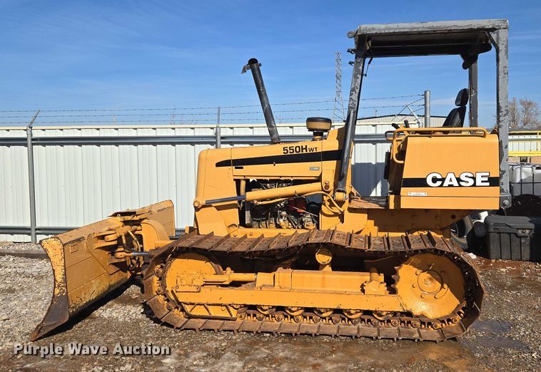 image for item ET1239 2007 Case 550H dozer